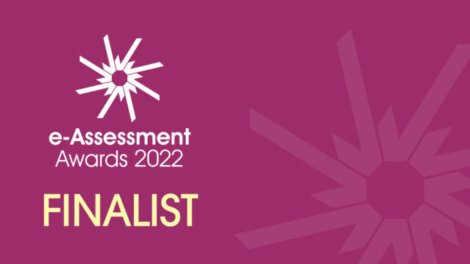 e-Assessment Awards 2022 Finalist