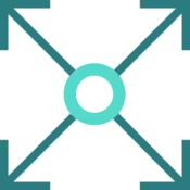 remoteLarge (1) circle with four arrows