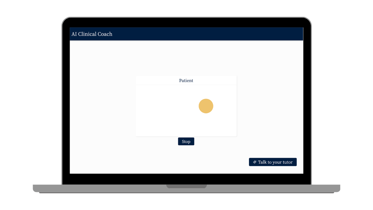AI Clinical Coach Simulated Patient Interaction (1)